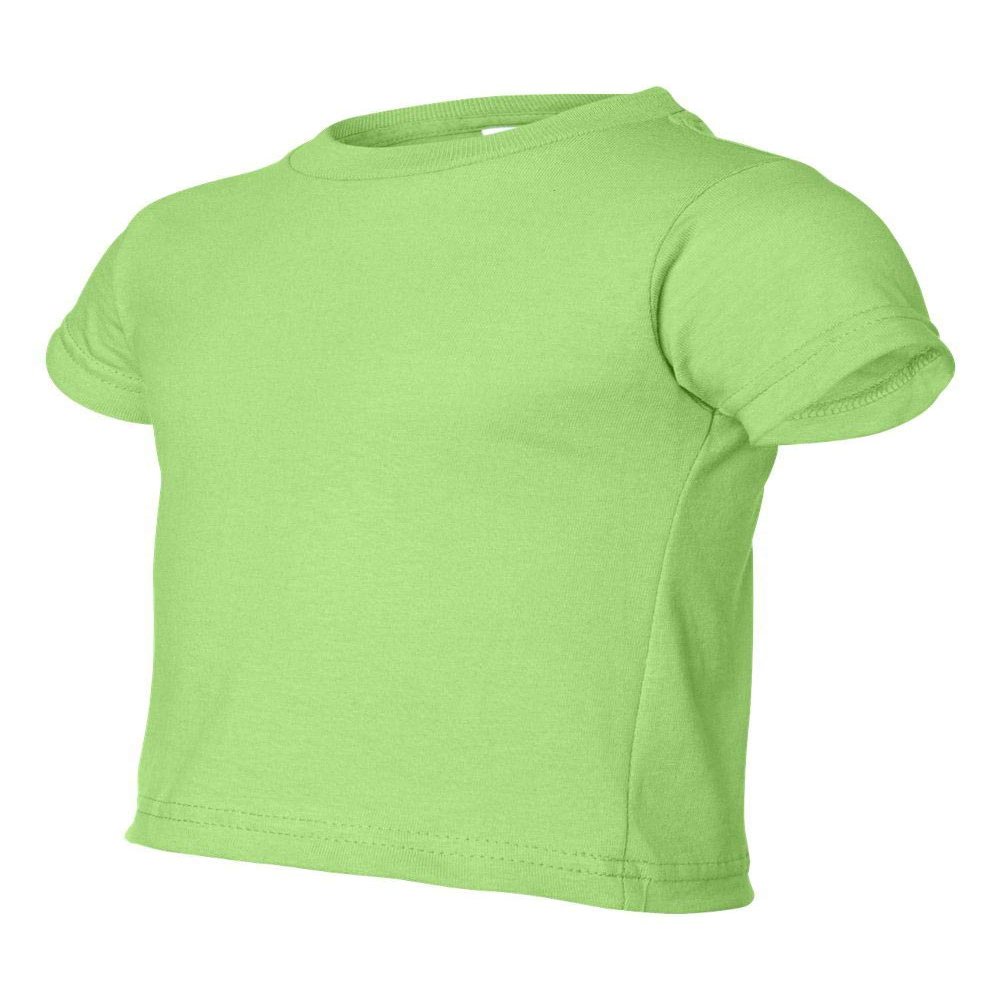 RABBIT SKINS Toddler Short-Sleeve Tee-Shirt 3301, Key Lime, Size 3T