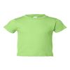 RABBIT SKINS Toddler Short-Sleeve Tee-Shirt 3301, Key Lime, Size 3T view 2
