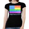 Love Wins Womens Equality Short-Sleeve T-Shirt - Black - 3X-Large view 1