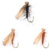 TIEMCO D-06 Set Elk Hair Cadiz Dark Color #12 view 1