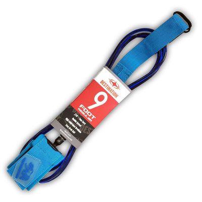 Destination DS-02NSM09039 Double Swivel Leash, Bear, Medium, 9' (C.BL/BK Line)