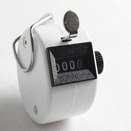 Lemonc Handheld Tally Counter 4 Digit Display for Lap/Sport/Coach/School/Event