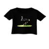 TOOLOUD Ostrich Watercolor Infant T-Shirt Dark Black - 12Months view 1