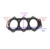 Boat Motor Outboard Cylinder Head Gasket 6G5-11181 to replacers Yamaha V6 225HP 150HP 175HP 200HP 2-Stroke Engine view 2
