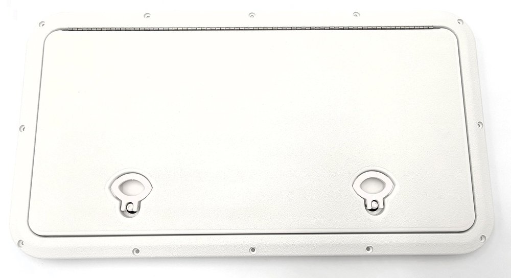 DPI Marine Access Hatch 13"x24" - DPF1324PW (Made in USA) (Bright White)
