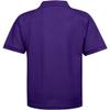 Galaxy by Harvic Short Sleeve Polo Shirts - Boys School Uniform-Cotton/Polyester-Grape, Size 7 view 2