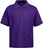 Galaxy by Harvic Short Sleeve Polo Shirts - Boys School Uniform-Cotton/Polyester-Grape, Size 12 view 1