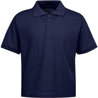 Galaxy by Harvic Short Sleeve Polo Shirts - Boys School Uniform - Navy Blue, Size 4