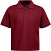 Galaxy by Harvic Short Sleeve Polo Shirts - Boys School Uniform-Cotton/Polyester-Burgundy-Size 4 view 1