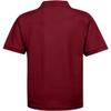 Galaxy by Harvic Short Sleeve Polo Shirts - Boys School Uniform-Cotton/Polyester-Burgundy-Size 4 view 2