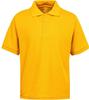 Galaxy by Harvic Short Sleeve Polo Shirts - Boys School Uniform-Cotton/Polyester - Gold, Size 18 view 1
