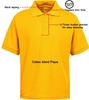 Galaxy by Harvic Short Sleeve Polo Shirts - Boys School Uniform-Cotton/Polyester - Gold, Size 18 view 3