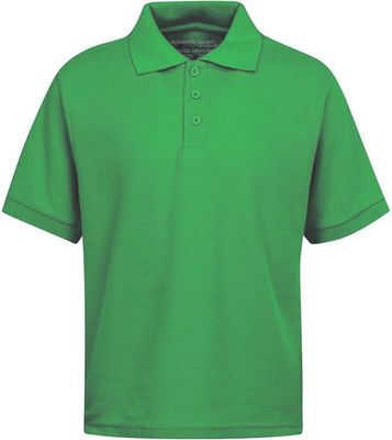 Galaxy by Harvic Short Sleeve Polo Shirts - Boys School Uniform - Kelly Green, Size 16