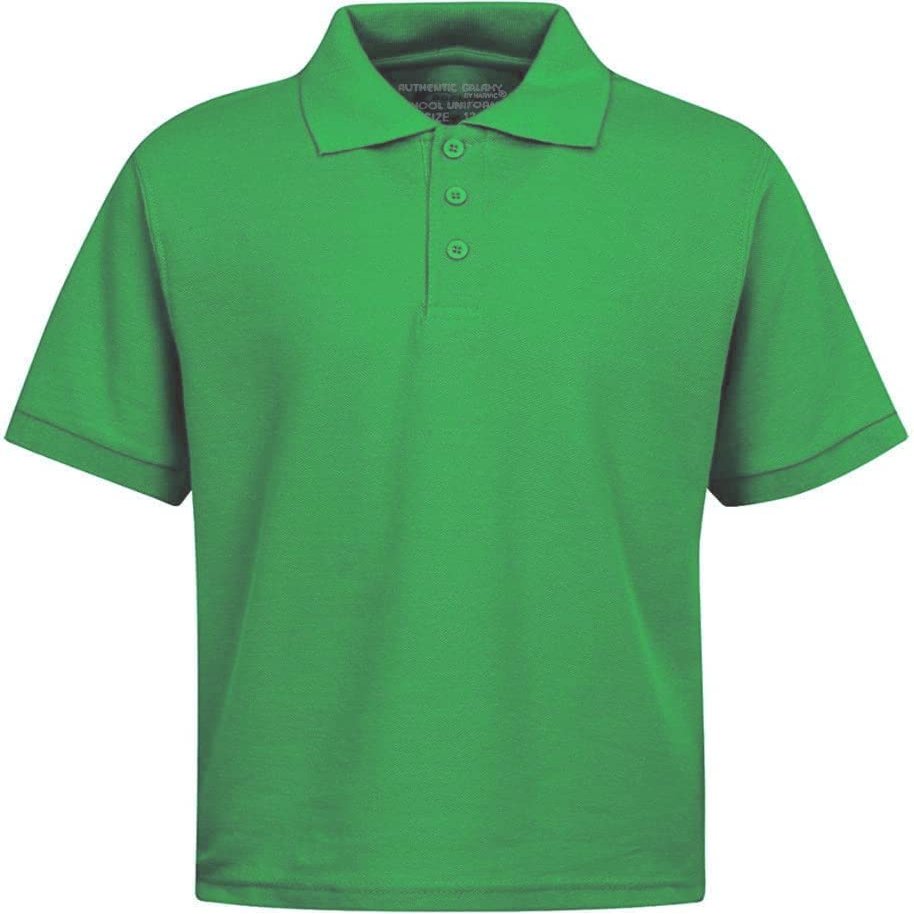 Galaxy by Harvic Short Sleeve Polo Shirts - Boys School Uniform - Kelly Green, Size 20