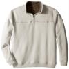 Arrow Men's Big-Tall Long Sleeve Sueded Fleece 1/4 Zip, Rock Heather, 3X-Large Tall view 1