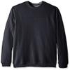 Arrow Men's Big and Tall Long Sleeve Sueded Fleece Crew, Deep Carbon Heather, 4X-Large Big view 1