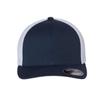 Flexfit Men's Trucker Mesh Cap-2-Tone, Navy/White, One Size Fits All view 1