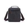 Canvas Messenger Bag Classic Shoulder Bag casual Multifunctional Crossbody Travel Purse Upgrade Black view 3