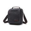 Canvas Messenger Bag Classic Shoulder Bag casual Multifunctional Crossbody Travel Purse Upgrade Black view 4