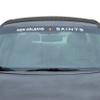 FANMATS 61479 New Orleans Saints Sun Stripe Windshield Decal 3.25 in. x 34 in. view 1