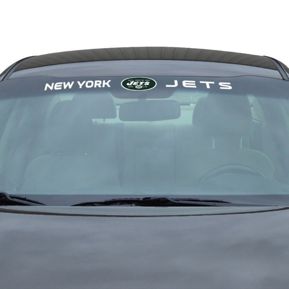 FANMATS Auto Windshield Decal, Green, 3.25 x 34 US