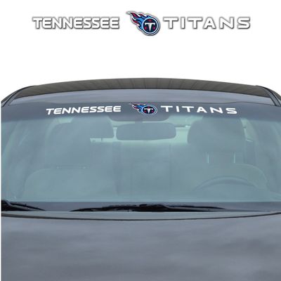 FANMATS 61491 Tennessee Titans Sun Stripe Windshield Decal 3.25 in. x 34 in.