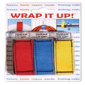 Kwik Tek WR-123 Wrap It Up 3 Per Blister Pack (Red, Blue,Yellow) Model: WR-123