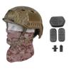 LOOGU Fast BJ Base Jump Tactical Helmet for Airsoft with 12-in-1 Headwear view 2