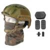 LOOGU Fast BJ Base Jump Tactical Helmet for Airsoft with 12-in-1 Headwear view 2
