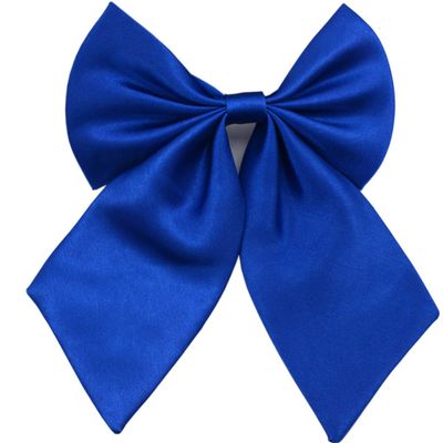 SYAYA Women Pre-tied Japanese School Girls Uniform Bow Tie, Ladies kawaii BowTie For Cosplay/Anime JK Mother's Day Gift WB1 (Royal Blue)