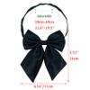 SYAYA Women Pre-tied Japanese School Girls Uniform Bow Tie, Ladies kawaii BowTie For Cosplay/Anime JK Mother's Day Gift WB1 (Royal Blue) view 3