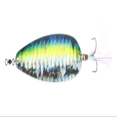 Nichols Lures Lake Fork Flutter Spoon, Bombshell Shad, 5"/1 1/8 oz