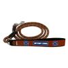 GameWear NCAA Penn State Nittany Lions Football Leather Rope Leash, Large, Brown view 1