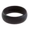 Honor Eternity Ring Men Silicone Ring Premium Grade Wedding-Bands for Active Men, Athletes, Comfortable Fit Jet Black (Jet Black, 13) view 2