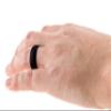 Honor Eternity Ring Men Silicone Ring Premium Grade Wedding-Bands for Active Men, Athletes, Comfortable Fit Jet Black (Jet Black, 13) view 3