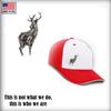 Pewter Red Stag Pin, Pewter, M019, 1.5 Inches, Handmade in the USA, Realistic, Hunting, Metal, Hat Pin, Lapel, Brooch, Gift, Over 3100 Wildlife Designs view 4