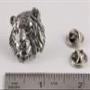 Tiger Pin, Big Cat, Pewter, M108, 1 Inch, Handmade in the USA, Realistic, Jungle, Hat Pin, Lapel Pins, Brooch, Gift, Over 3100 Wildlife Designs. view 2