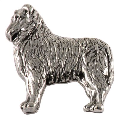 Austrailian Shepherd Dog Pin, Full Body, Pewter, D316F, 1 1/2 Inches, Handmade in the USA, Austrailian Shepherd Gift, Realistic Sheep Dog Pin, Metal, Lapel Pin, Hat Pin, Brooch, Gift, Over 90 Dog Breeds Available