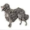 Bernese Mountain Dog Pin, Full Body, Pewter, D324F, 2 Inches, Handmade in the USA, Entlebucher Mountain Gift, Realistic Bernese Mountain Dog Jewelry, Metal, Lapel Pins, Hat Pin, Brooch, Gift, Over 90 Dog Breeds Available view 1