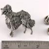 Bernese Mountain Dog Pin, Full Body, Pewter, D324F, 2 Inches, Handmade in the USA, Entlebucher Mountain Gift, Realistic Bernese Mountain Dog Jewelry, Metal, Lapel Pins, Hat Pin, Brooch, Gift, Over 90 Dog Breeds Available view 2