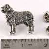 Newfoundland Pin, Full Body, Pewter, D426F, 1 1/4 Inches, Handmade in the USA, Realistic Newfoundland Dog, Metal, Lapel Pins, Hat Pin, Brooch, Gift, Over 90 Dog Breeds Available view 2