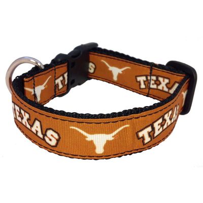 Game Day Dogs Texas Longhorns Dog Collar Large