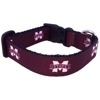 Mississippi State Bulldogs Dog Collar Small