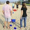 GoSports Portable PVC Framed Cornhole Toss Game Set with 8 Bean Bags and Travel Carrying Case - Choose Your Style view 4