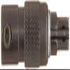 1/4 Drive Locking Adaptor Screw Black 1/4 Female x 1/4 Male view 1