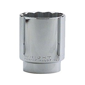 1/2" Drive 12 Point Deep Socket - 7/16"