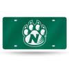Rico Industries NCAA Northwest Missouri State Bearcats Laser Inlaid Metal License Plate Tag , 6 x 12" view 1
