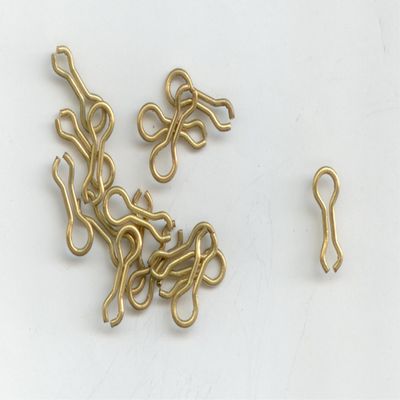 #1 Brass Sinker Wire Eye for The DO-IT MOLDS 500 PER Pack by S & J's TACKLE BOX