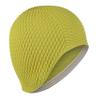 Fine Saratoga Ladies Mens Vintage Retro Style Bathing Cap Swimming Hat Bubble Waffle Traditional (Yellow) view 1