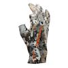 SITKA Geat Fanatic Whitetail Optifade Elevated II Camo Hunting Gloves, Medium view 1